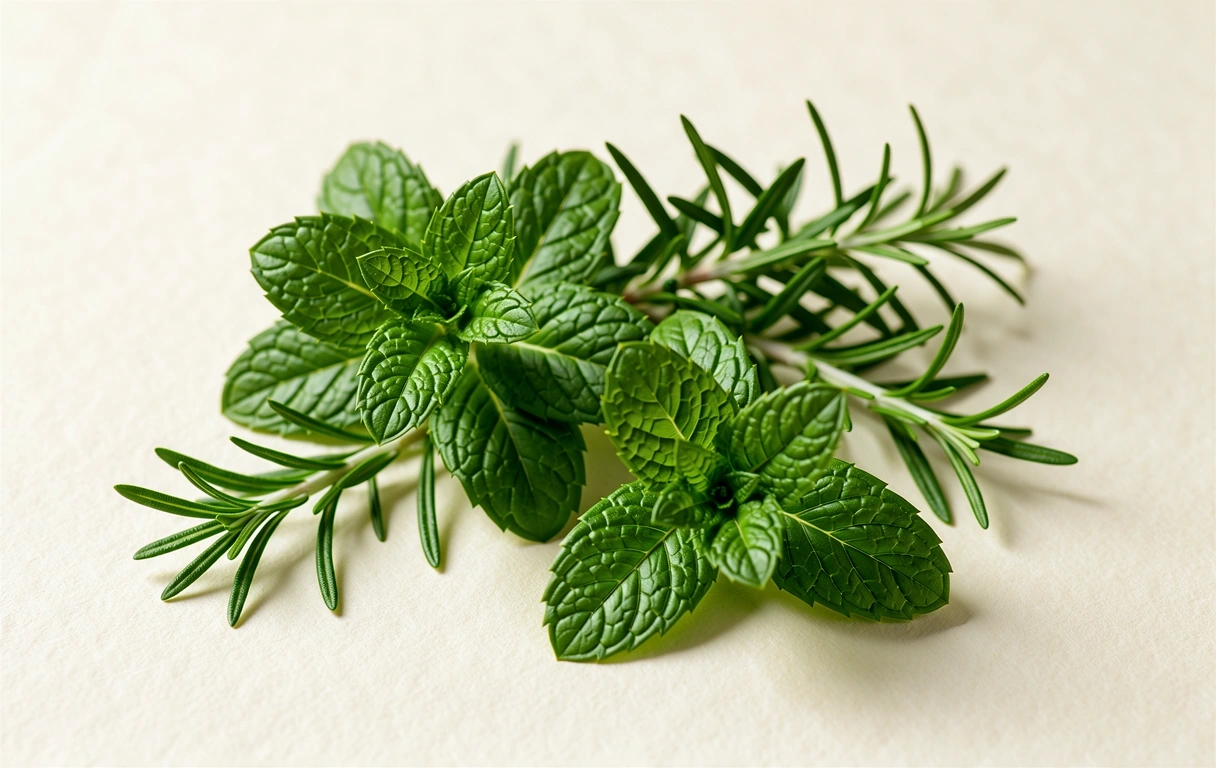 Atmospheric Austrian forest landscape