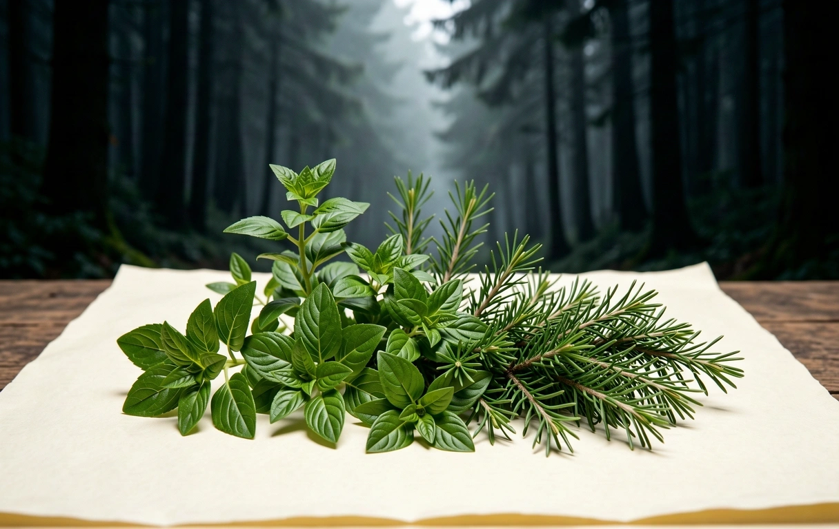 Austrian Forest Landscape